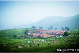 云梦仙境，世外桃源，河北最高古村落——茶山村图片
