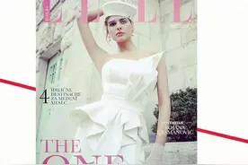 塞尔维亚超模Bojana Krsmanovic ELLE SERBIA 2020 4月刊封面图片