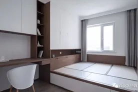 榻榻米房不要衣柜，空间更舒适图片