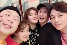 谢娜用公开怀孕的方式，转移了公众视线，救了何炅和他的快乐家族图片