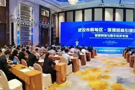 武汉市蔡甸区·深圳招商引资推介会——智能制造与数字经济专场推介活动成功举办图片