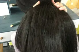 认真养发结果，现在头发多到想打薄了...图片