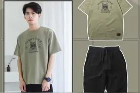 男性衣橱里最为必备的廓形印花T恤图片