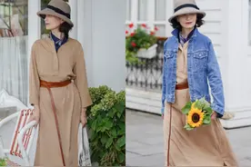 奔五奔六的女人秋天怎么穿？学三木妈妈的秋季穿搭，优雅又显气质图片