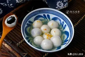 不用黑芝麻，也能包出黑芝麻汤圆，吃一口满嘴麻麻香，馋到流口水图片