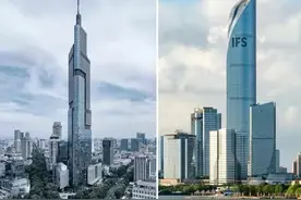 江苏第一高楼的争夺赛图片