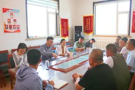 太原市万柏林区：李博雅调研督导神堂沟街道村（社区）“两委”换届工作图片