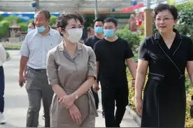 贾丽娜副市长视察第十九届长春农博会疫情防控工作图片