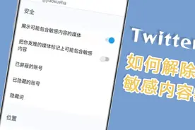 「Twitter 小技巧」如何用手机解除推特敏感内容教学图片