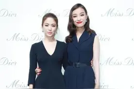 161cm的宋慧乔和170cm的倪妮同框，身高虽有差距，但气质出挑图片
