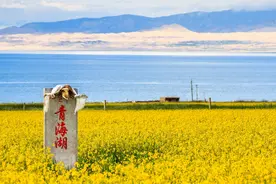 近几十年青海湖在不断扩大，会不会有一天会冲出大山流向海洋？图片