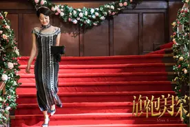 马伊琍新剧变个人时装solo，每个造型都很奢华抢眼，优雅高级图片