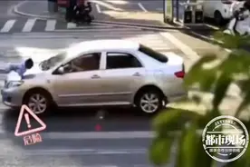 事发吉安！6岁孩童闯红灯过马路被撞飞，画面让人揪心图片