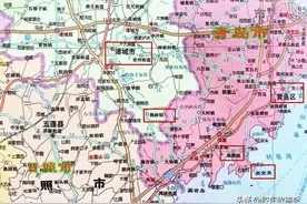山东地理：诸城县原本靠海，在藏马县设立后失去出海口图片