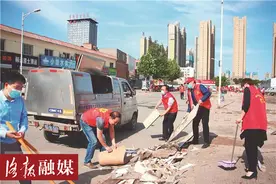 洛阳开展城市清洁集中行动，7万余人当“保洁员”图片