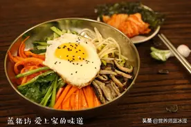 家庭版韩式拌饭，做法超级简单，成本只要几块钱，吃着太过瘾图片