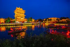 静谧之美丨台儿庄古城那些绝美的蓝调时刻！图片
