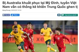 0-1输澳大利亚 越南媒体：我们的数据让中国队嫉妒图片