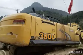 智造问答｜神钢SK380D挖掘机单侧不能行走是什么情况图片