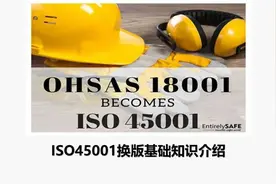 ISO45001：2018职业健康安全管理体系标准换版基础知识图片