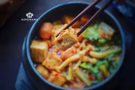 豆腐买多了怎么办？试试东北的这种做法，一锅出贼啦好吃图片