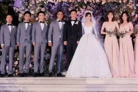 唐嫣罗晋结婚时，没人瞧得起伴娘团，如今她们个个让人高攀不起了图片