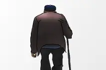 生死危机，邻居踹门救了独居老人图片