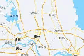 江苏泰州有个百强县级市，位于长江北岸，拥有古银杏群落公园景区图片