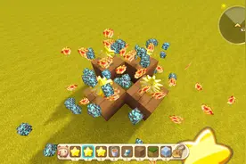 迷你世界：无限生产星星礼盒教程，新版道具黄金伞，还能无限钻石