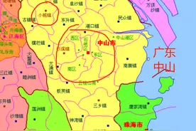 广东中山18镇：人口、土地、工业统计排名图片