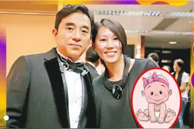 ​吕方：与郑裕玲相爱16年，转身娶了个富婆，57岁老来得女图片
