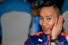 连线李宗伟：我是家里最胖的，我想鼓励林丹多一点图片
