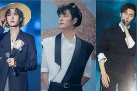 《陈情令》演唱会12男神帅照大集合！肖战王一博两人对视超有爱图片