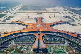 首都机场至大兴机场联络线廊坊特大桥转体成功图片