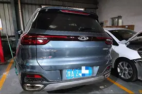 实锤！瑞虎8使用的钢板确定为镀锌钢板，今天我帮大家验证了图片