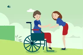 【辅具资讯】轮椅与床的移位——正面上下床图片