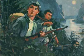 连环画《八个红小鬼》，绘画沈在召图片