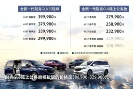 内饰看齐Avenir 2020款GL8正式上市图片