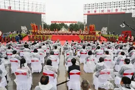 辛丑年恭祭虞舜圣帝大典隆重举行图片