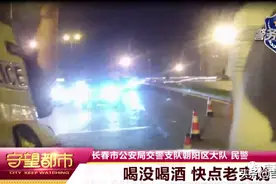 “戏精”男子酒精检测30次，还把酒驾“甩锅”臭豆腐...图片
