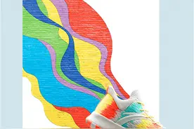 安踏彩虹篮球鞋：主打透气性与耐磨表现，多彩的配色设计加持图片