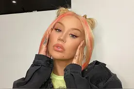 Iggy生娃似整容，个性歌手变山寨卡戴珊网红脸，孩子生父身份成谜图片