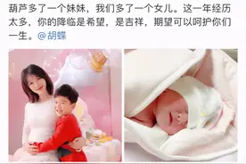 央视主持人胡蝶生了二胎！嫁大12岁名导，临产前出镜大肚遮不住图片