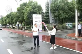 火炬传递在即！安康举行第一次实地演练图片