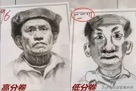 美术生“高分卷”对比“低分卷”，网友：明明有毕加索的影子！图片