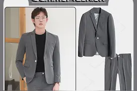 青少年帅气西服，职场范UP图片