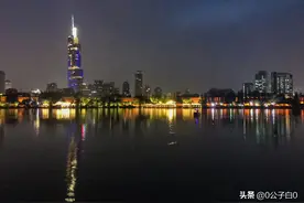 南京玄武湖夜景图片