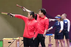 10米气手枪比赛的靶子有多大，为什么选手要一只手插在口袋里呢？图片