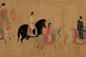 《虢国夫人游春图》，究竟哪位才是今天的主角？图片