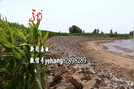 耕地被河水侵蚀，农民遭受损失，阻河水、建护堤，却发现有人运走河沙图片